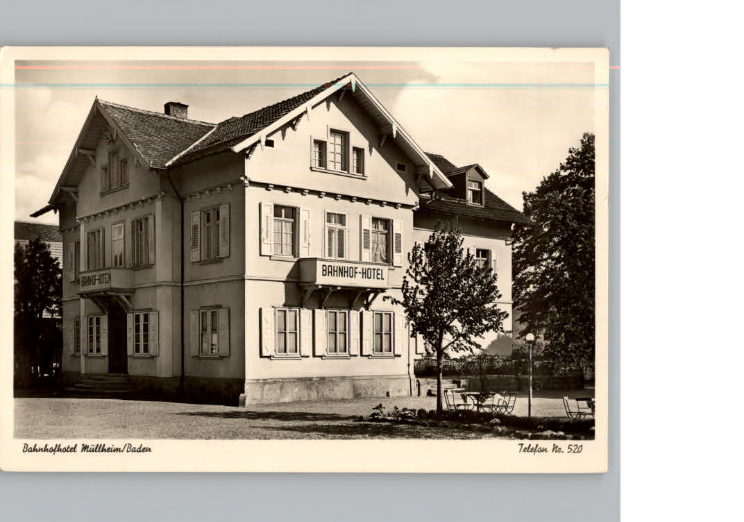 Muellheim Baden Bahnhof-Hotel