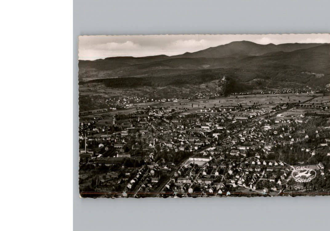 Loerrach Fliegeraufnahme