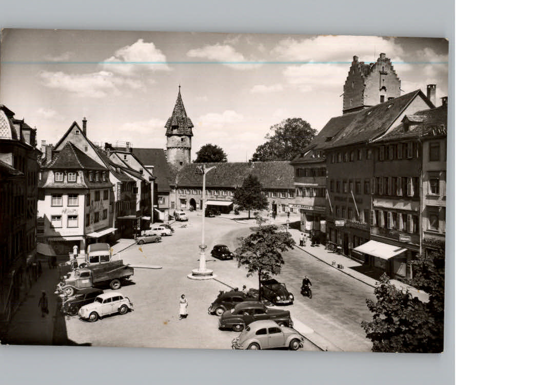 Ravensburg Wuerttemberg Marienplatz