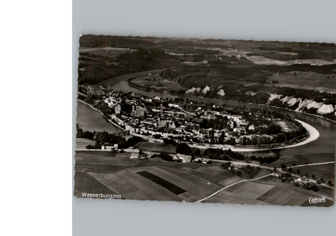 Wasserburg Inn Fliegeraufnahme
