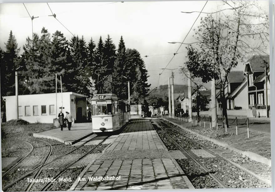 Tabarz Am Waldbahnhof Strassenbahn