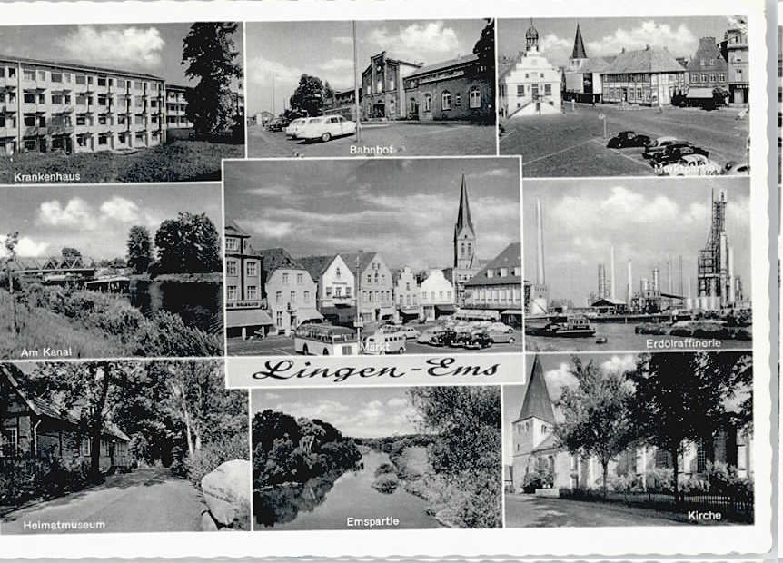 Lingen Ems Krankenhaus Bahnhof