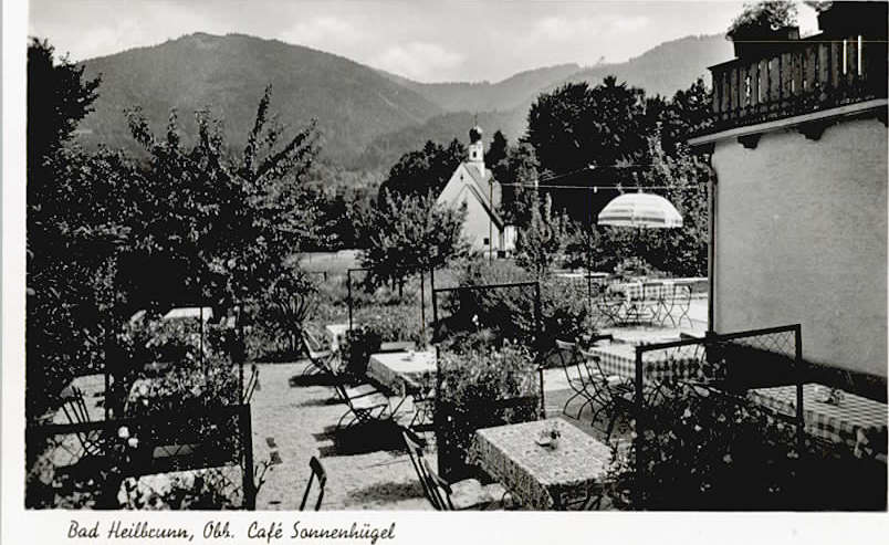 Bad Heilbrunn Cafe Sonnehuegel