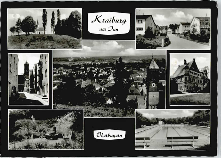 Kraiburg Inn Schwimmbad Ortsansichten