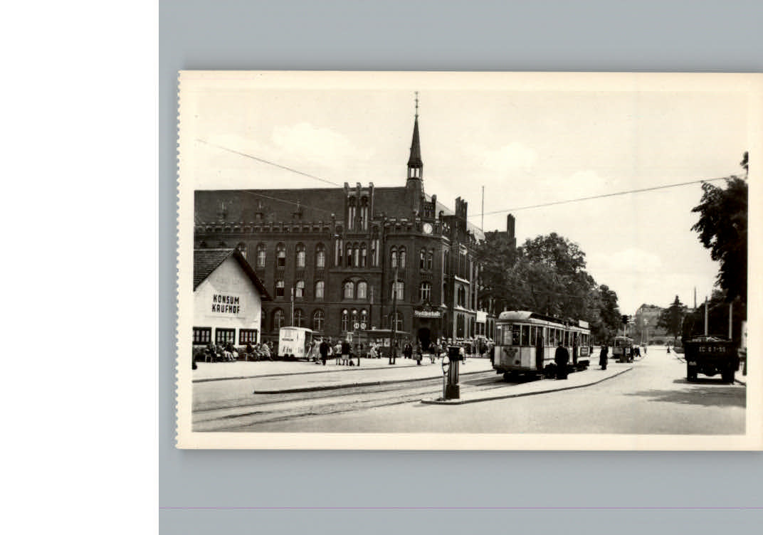 Frankfurt Oder Platz der Republik Strassenbahn