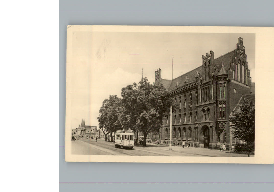 Frankfurt Oder An der Post Strassenbahn