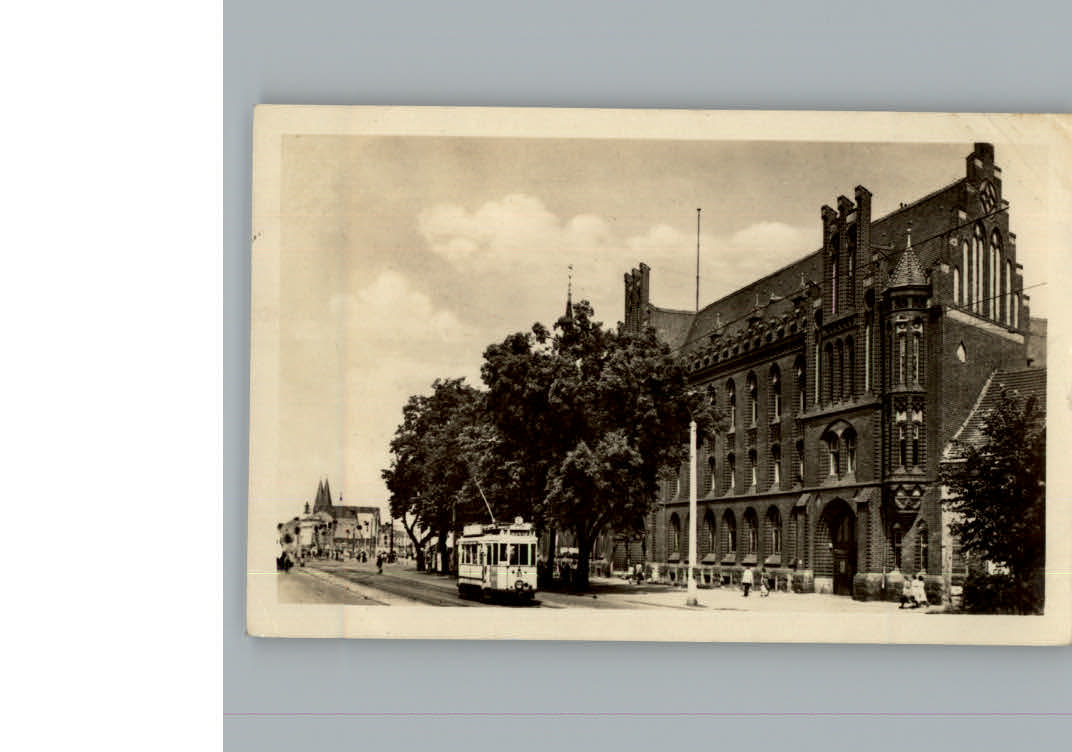 Frankfurt Oder An der Post Strassenbahn