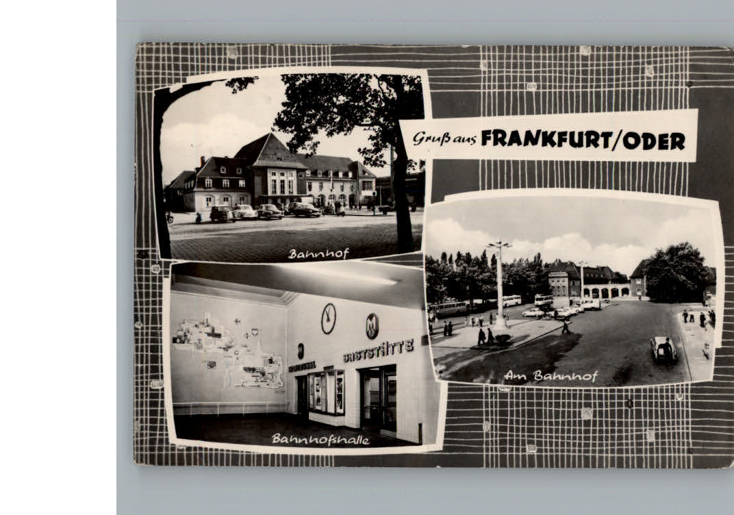 Frankfurt Oder Bahnhof Gaststaette im Bahnhof Am Bahnhof