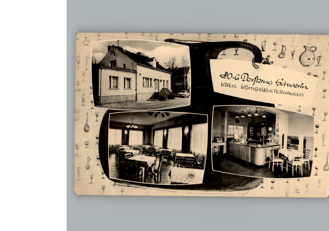 Schwerin Koenigs Wusterhausen Gaststaette Dorfkrug