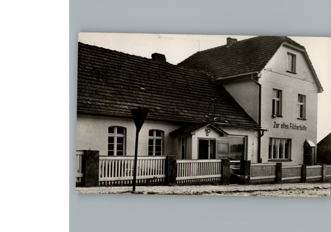 Diensdorf-Radlow Gaststaette Zur alten Fischerhuette
