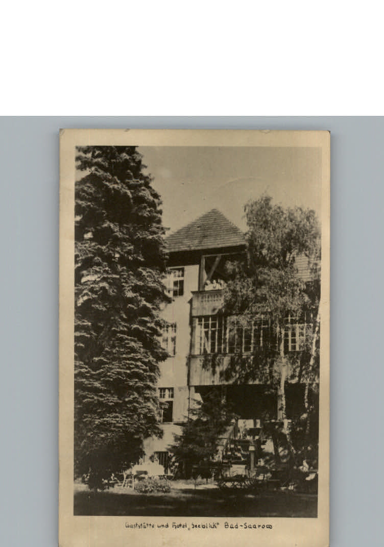 Bad Saarow Hotel Gaststaette Seeblick