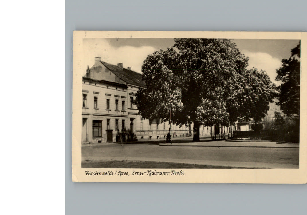 Fuerstenwalde Spree Ernst-Thaelmann-Strasse