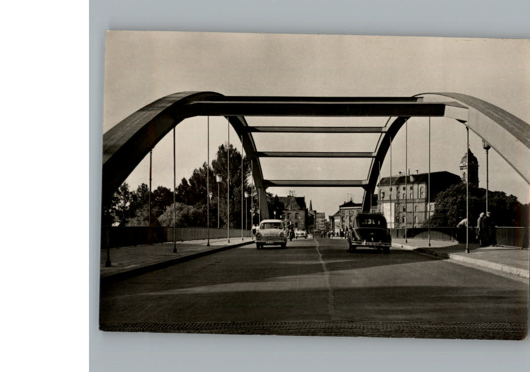 Fuerstenwalde Spree Bruecke der Thaelmann-Pioniere