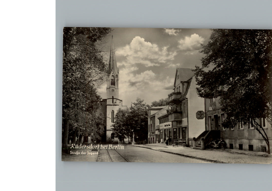 Ruedersdorf Berlin Strasse der Jugend