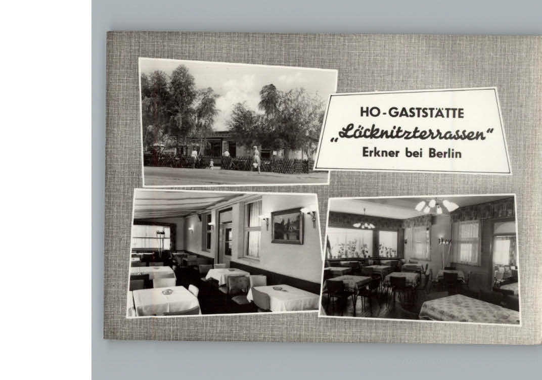 Erkner Gaststaette Loecknitzterrassen