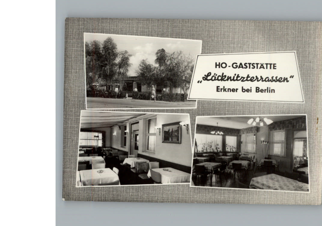 Erkner Gaststaette Loecknitzterrassen