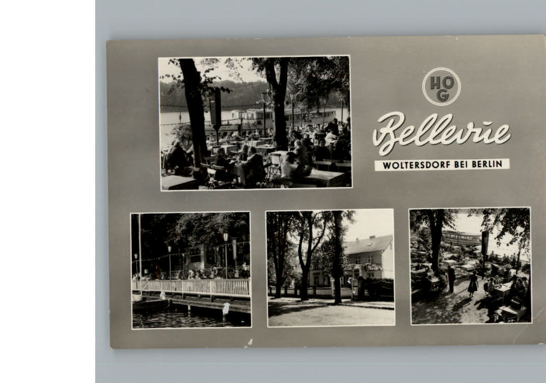 Woltersdorf Erkner Gaststaette Bellevue