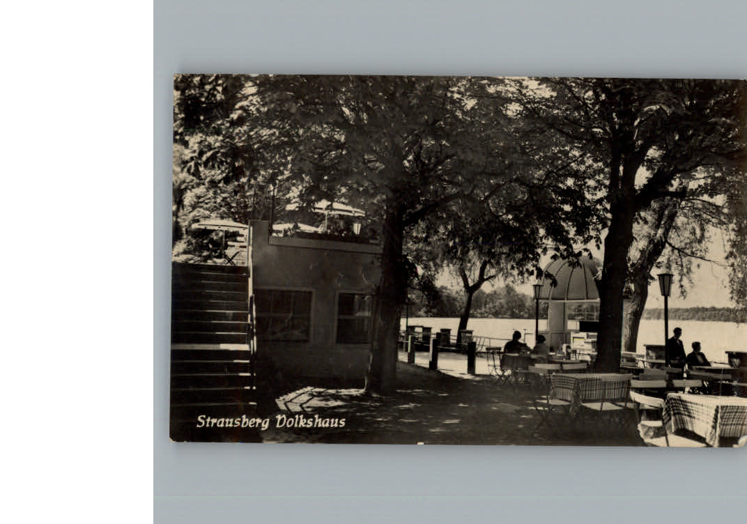 Strausberg Brandenburg Gaststaette Volkshaus