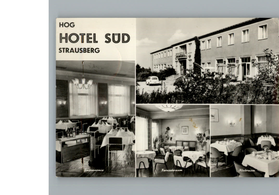 Strausberg Brandenburg Hotel Gaststaette Sued