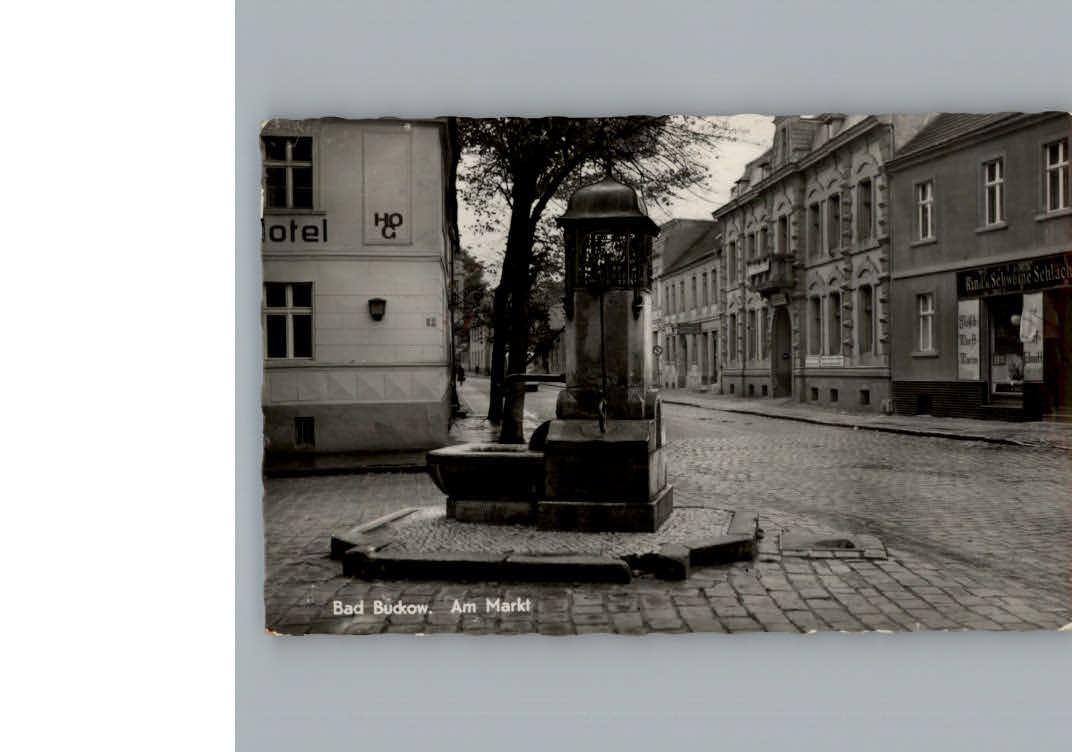 Buckow Maerkische Schweiz Am Markt