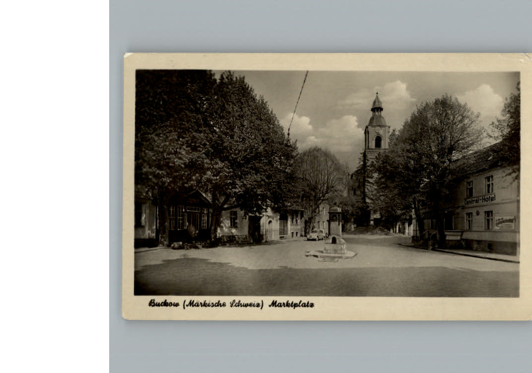 Buckow Maerkische Schweiz Marktplatz