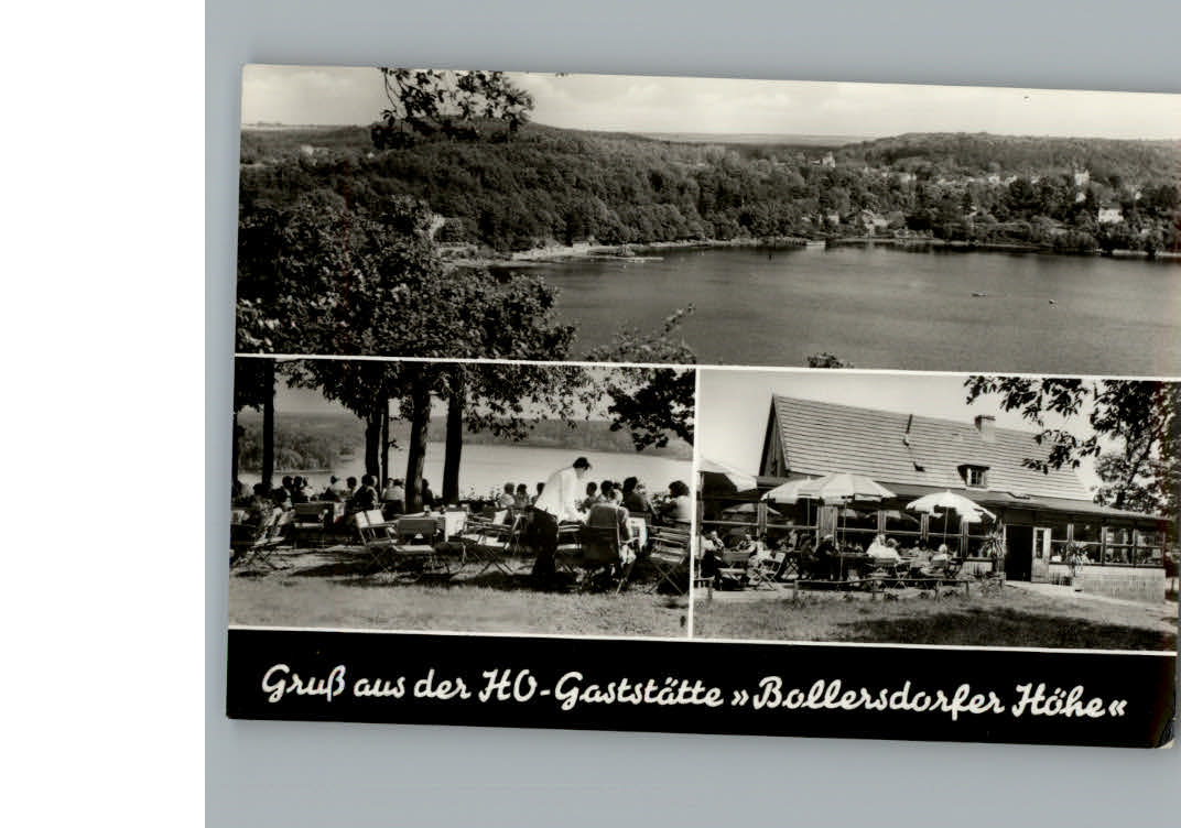 Buckow Maerkische Schweiz Gaststaette Bollersdorfer Hoehe