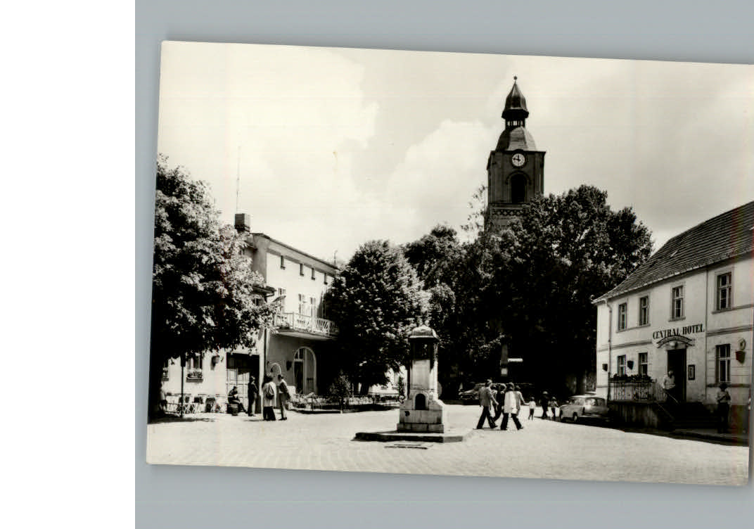 Buckow Maerkische Schweiz Marktplatz