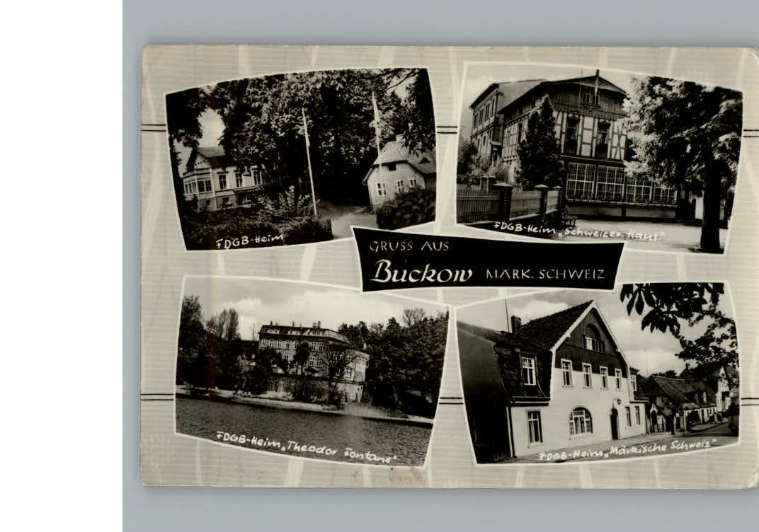 Buckow Maerkische Schweiz