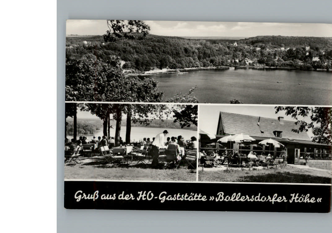 Buckow Maerkische Schweiz Gaststaette Bollersdorfer Hoehe