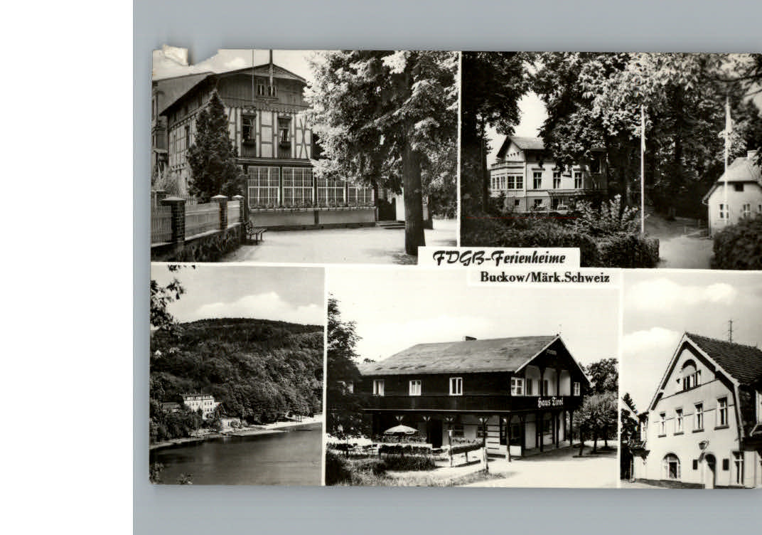 Buckow Maerkische Schweiz