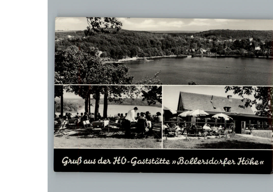 Buckow Maerkische Schweiz Gaststaette Bollersdorfer Hoehe