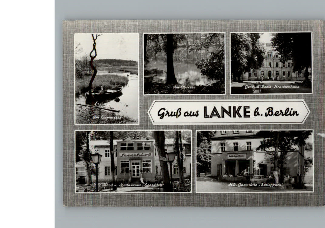 Lanke Hotel Seeschloss Gaststaette Schlosspark