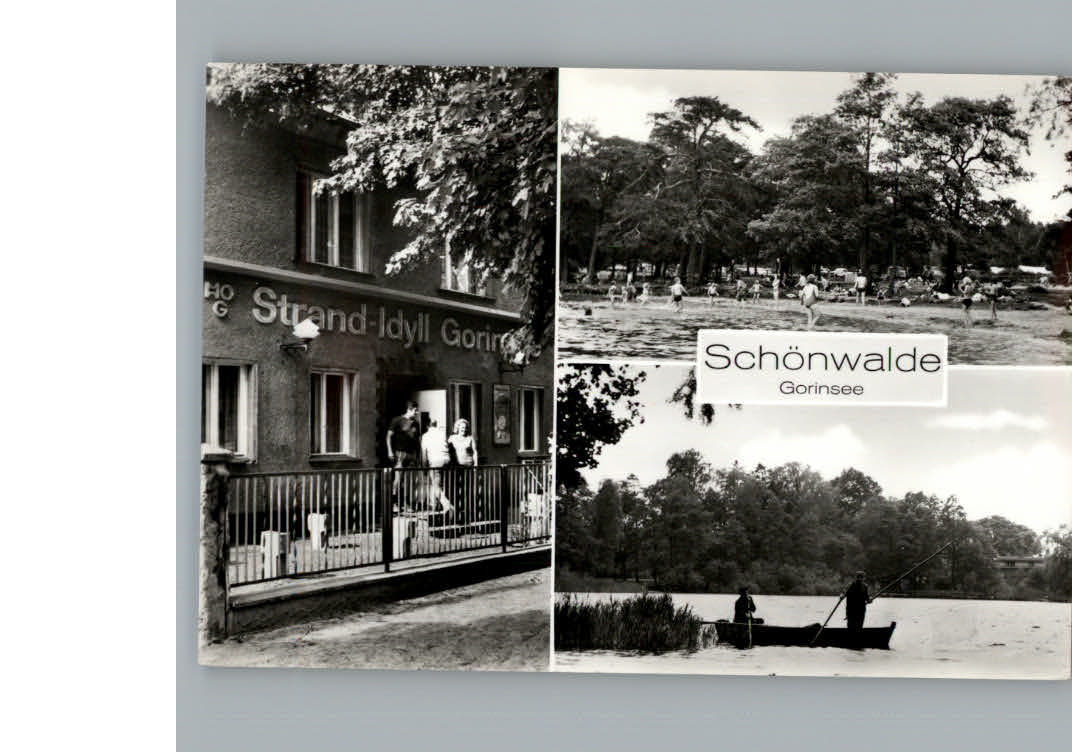 Schoenwalde Wandlitz Gaststaette Strand-Idyll