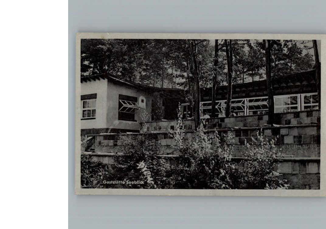 Lehnitz Gaststaette Seeblick