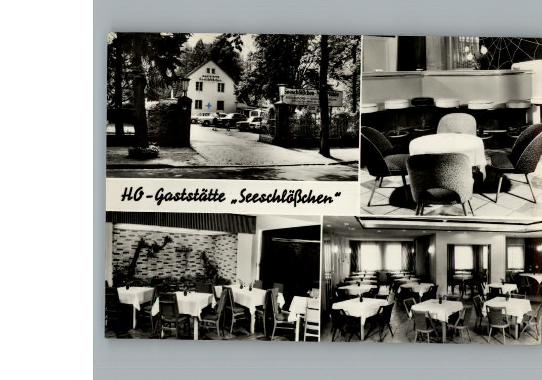 Koenigs-Wusterhausen Gaststaette Seeschloesschen