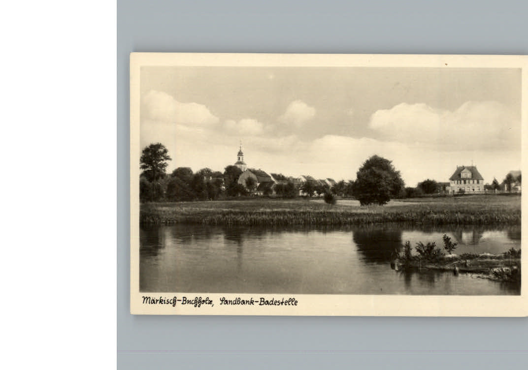 Maerkisch Buchholz Sandbank-Badestelle