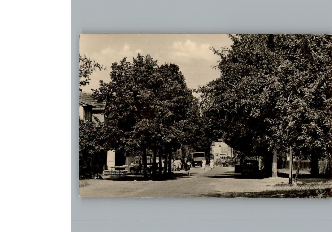 Kolberg Wolziger See Dorfeingang