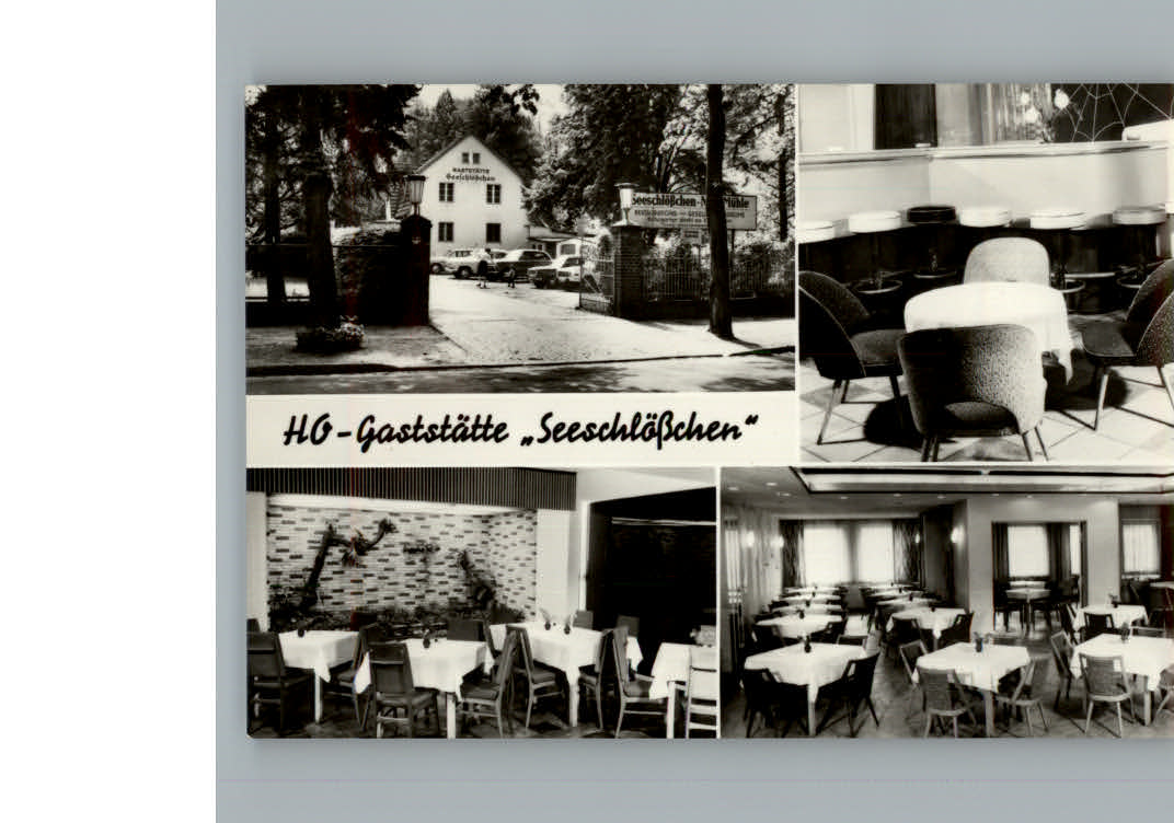 Koenigs-Wusterhausen Gaststaette Seeschloesschen