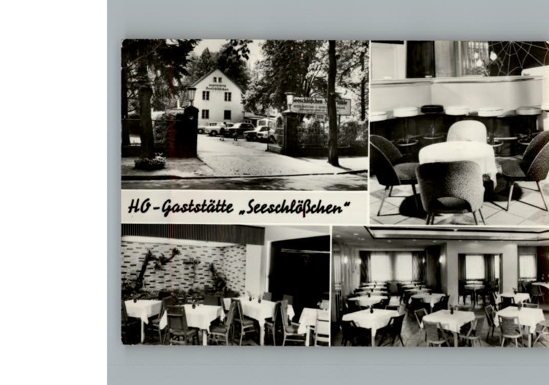 Koenigs-Wusterhausen Gaststaette Seeschloesschen