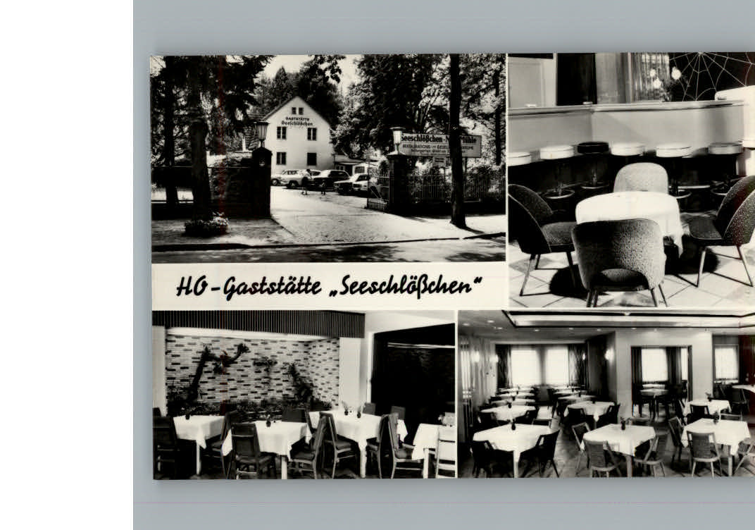 Koenigs-Wusterhausen Gaststaette Seeschloesschen