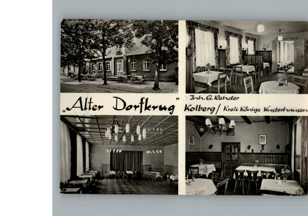 Kolberg Prieros Gasthaus Alter Dorfkrug