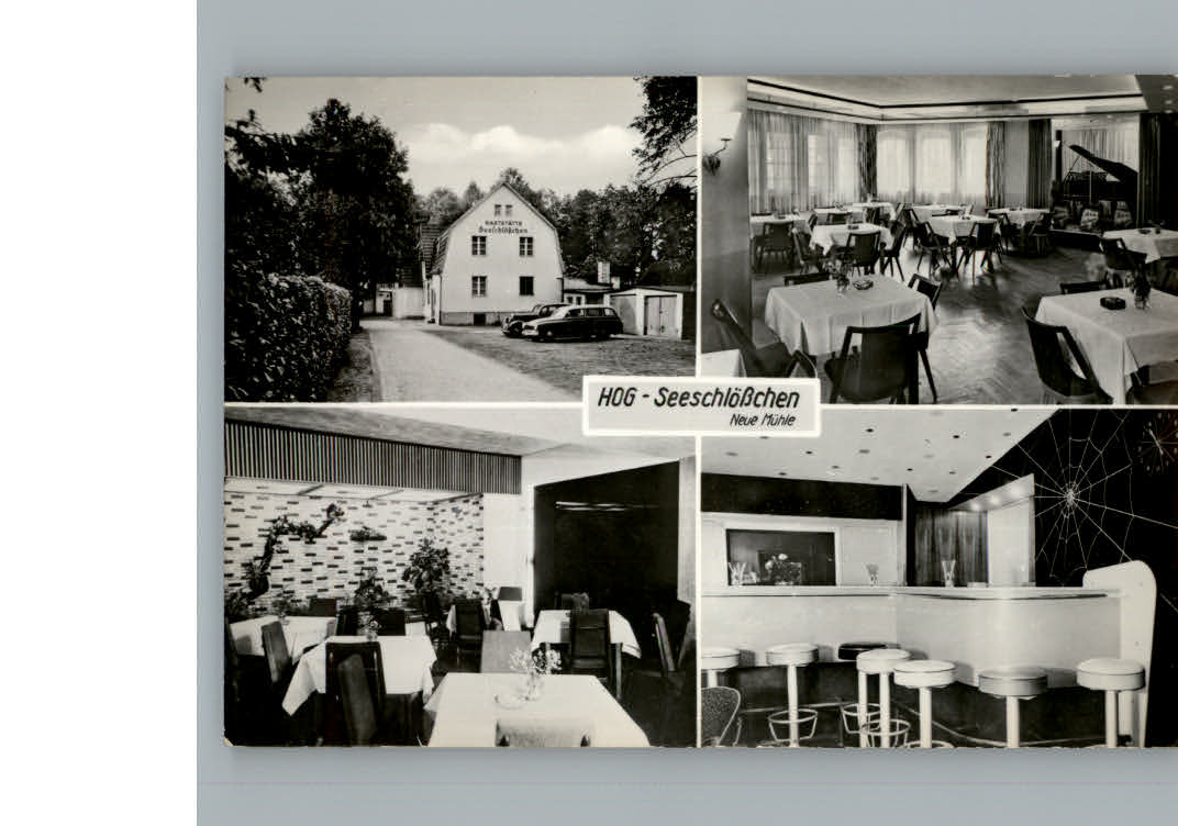 Koenigs-Wusterhausen Gaststaette Seeschloesschen