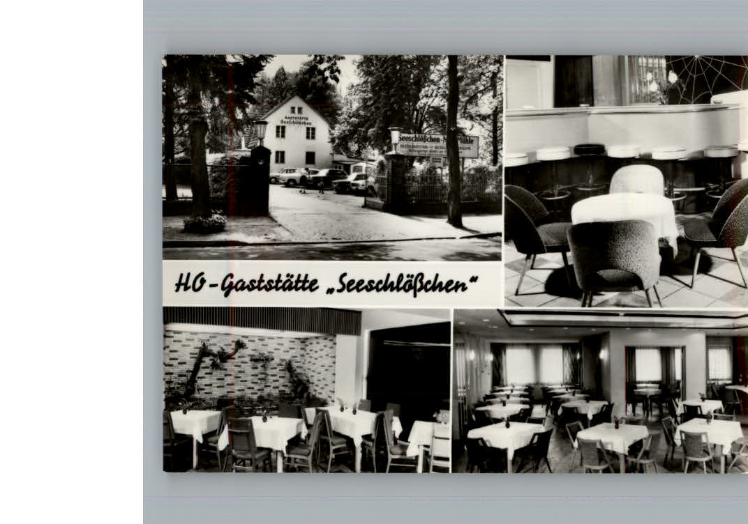 Koenigs-Wusterhausen Gaststaette Seeroesschen