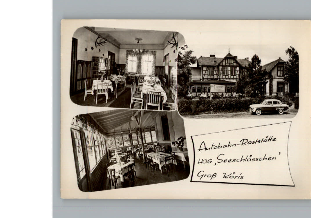 Gross Koeris Autobahnraststaette Seechloesschen