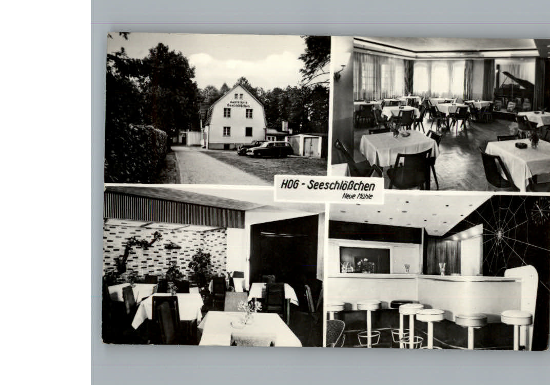 Koenigs-Wusterhausen Gaststaette Seeschloesschen