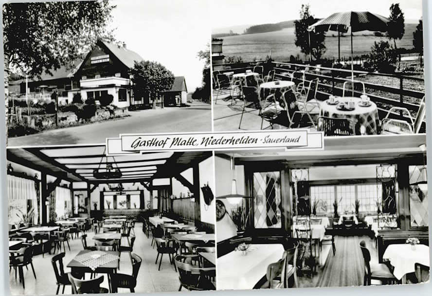 Niederhelden Gasthof Platte