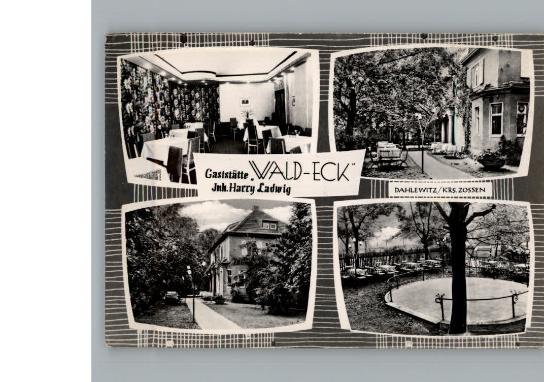 Dahlewitz Gaststaette Wald-Eck