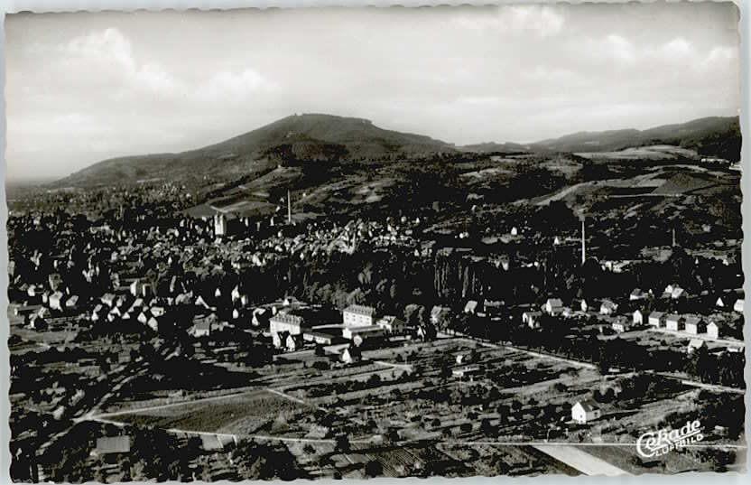 Bensheim Bergstrasse Fliegeraufnahme