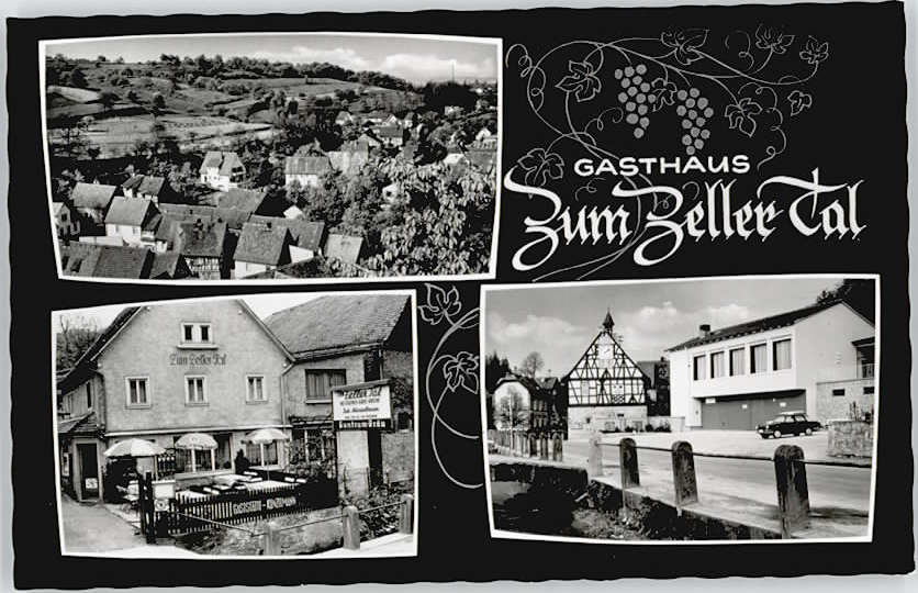 Bensheim Bergstrasse Gasthaus Metzgerei Zum Zeller-Tal