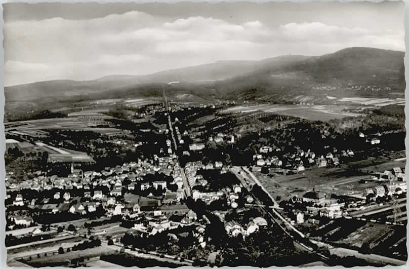 Bad Soden Taunus Fliegeraufnahme